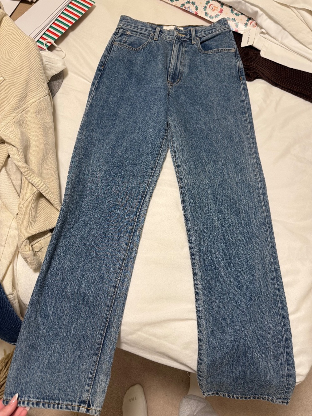 SLVRLAKE London Jeans in Medium Blue